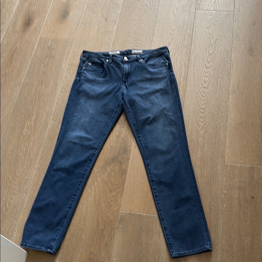 Ag Adriano Goldschmied Blue Skinny Jeans Sleek Design